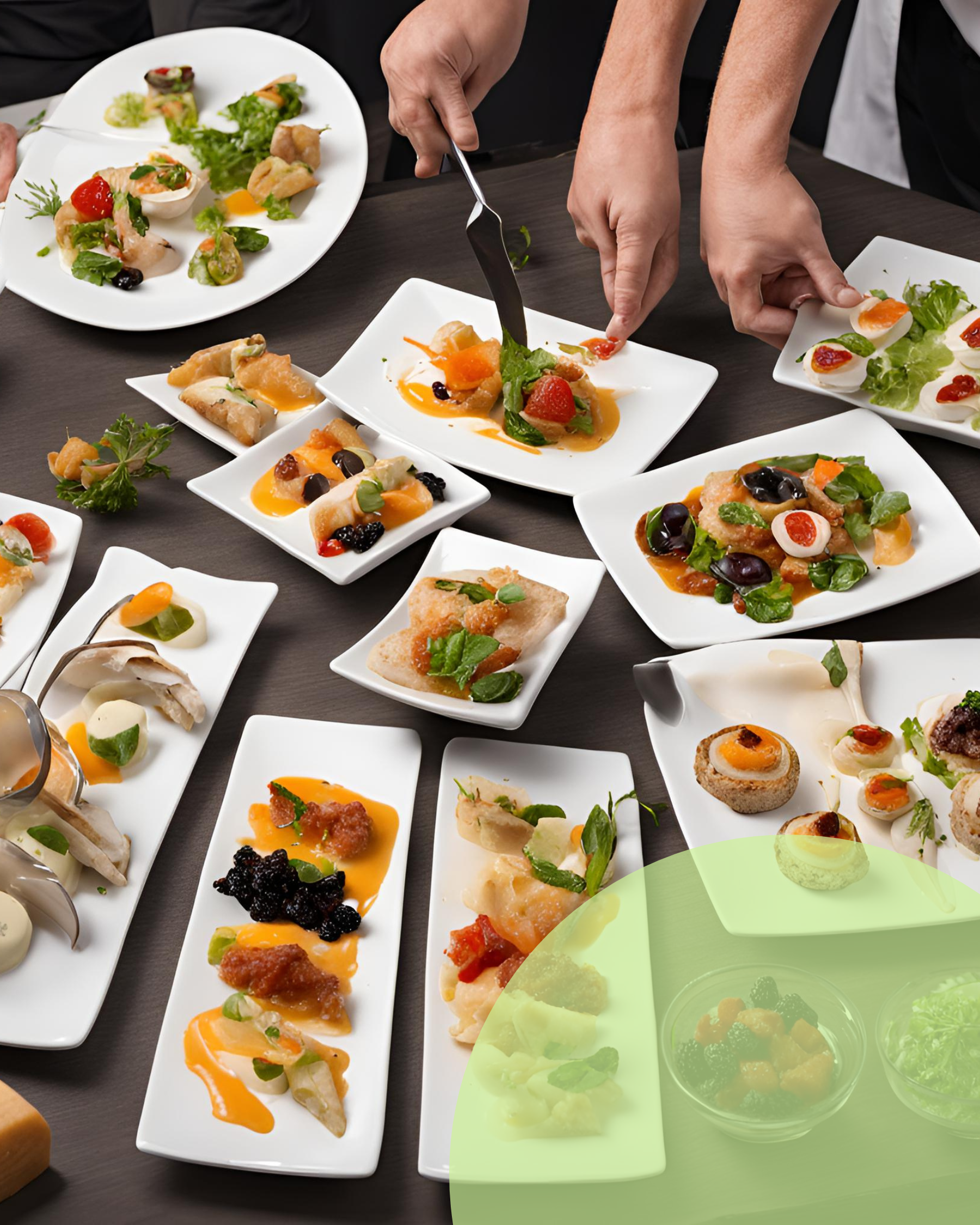 Taste Panel Creation by a Professional Chef (9-15 dishes)