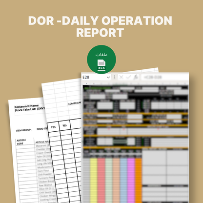 DOR -Daily Operation Report